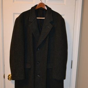 Very Nice Grey Men's Oakton Wool Trenchcoat